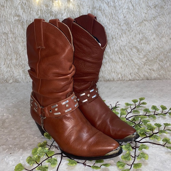 Vintage Durando western Boots - Picture 1 of 7